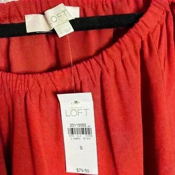 Loft red dress - Picture 2 of 6